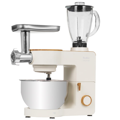 Купить Кухонная машина TESLER KM-1640 бежевый  9302197. Характеристики, отзывы и цены в Донецке