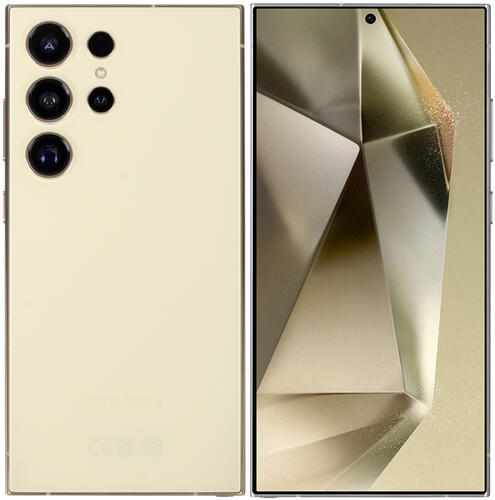 Купить 6.8" Смартфон Samsung Galaxy S24 Ultra 256 ГБ желтый  9062959. Характеристики, отзывы и цены в Донецке