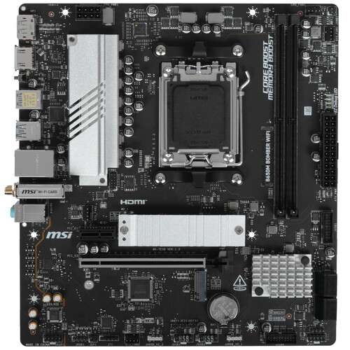 Купить Материнская плата MSI B650M BOMBER WIFI  5611931. Характеристики, отзывы и цены в Донецке