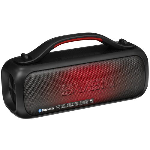 Купить Портативная колонка SVEN PS-360, черный  5412813. Характеристики, отзывы и цены в Донецке