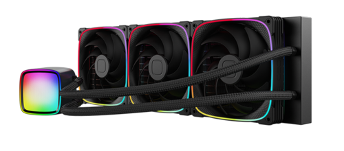 Купить Система охлаждения Geometric Future Eskimo Pro 420 черная  5615692. Характеристики, отзывы и цены в Донецке