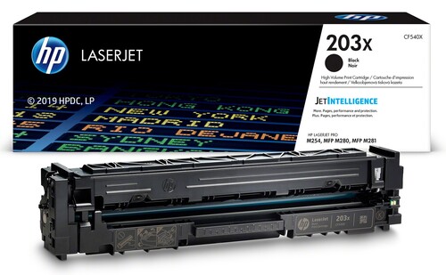 Купить Картридж лазерный HP 203X (CF540X) черный, с чипом  1163541. Характеристики, отзывы и цены в Донецке