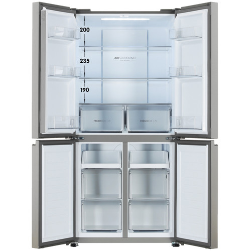 Купить Холодильник многодверный   Haier HTF-425DM7RU серебристый  9291508. Характеристики, отзывы и цены в Донецке