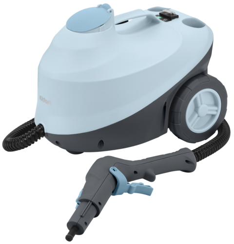 Купить Пароочиститель Kitfort KT-9285 голубой  9242919. Характеристики, отзывы и цены в Донецке