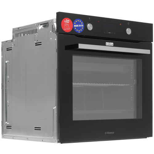 Купить Электрический духовой шкаф Hansa BOESS694001 черный  1299625. Характеристики, отзывы и цены в Донецке