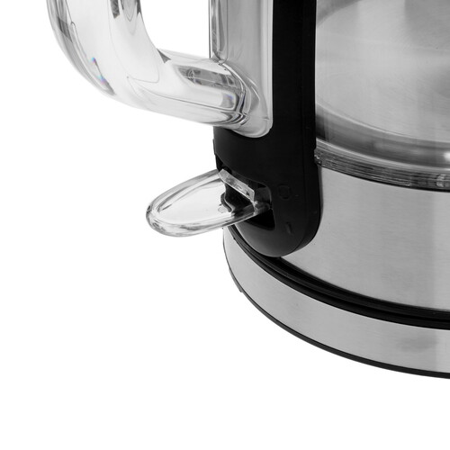 Купить Электрочайник Hyundai HYK-G2403 черный  9228376. Характеристики, отзывы и цены в Донецке