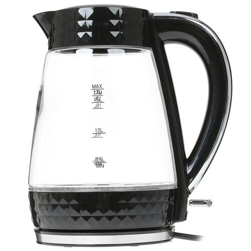 Купить Электрочайник Polaris PWK 1704CGL Diamond черный  1394633. Характеристики, отзывы и цены в Донецке