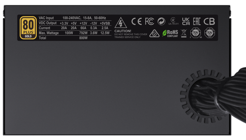 Купить Блок питания GameMax GX-800  черный  5622707. Характеристики, отзывы и цены в Донецке