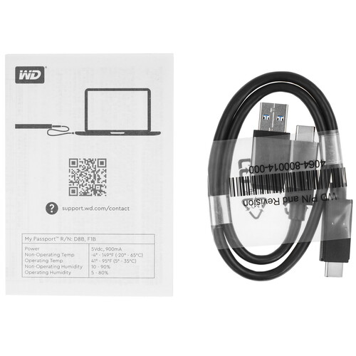 Купить 4 ТБ Внешний HDD WD My Passport Ultra  5602274. Характеристики, отзывы и цены в Донецке