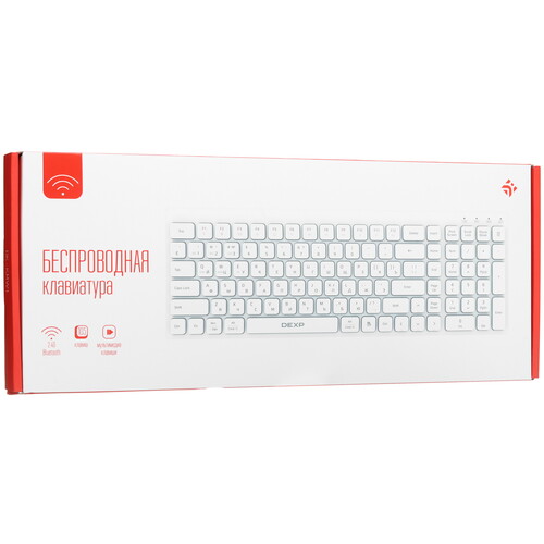 Купить Клавиатура  беспроводная DEXP DK-KMW1  9123003. Характеристики, отзывы и цены в Донецке