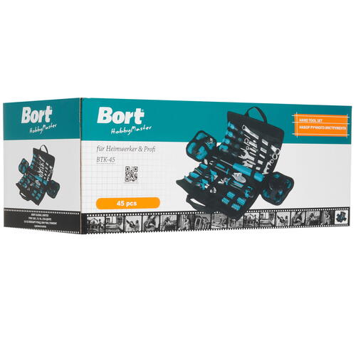 Купить Набор инструментов Bort BTK-45  8135147. Характеристики, отзывы и цены в Донецке