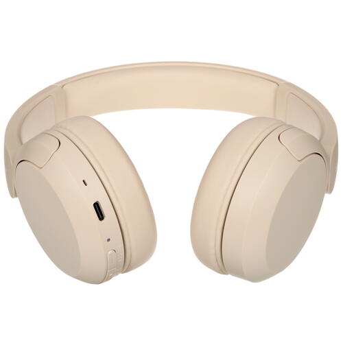 Купить Беспроводные наушники Sony WH-CH520 бежевый  5457540. Характеристики, отзывы и цены в Донецке