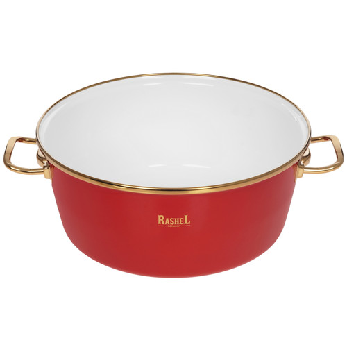 Купить Кастрюля Rashel Grand R0126 5.2 л 26 см красный  9320984. Характеристики, отзывы и цены в Донецке