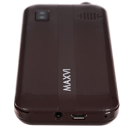 Купить Сотовый телефон Maxvi K21 коричневый  9922640. Характеристики, отзывы и цены в Донецке