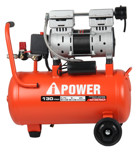 Купить Компрессор поршневой безмасляный A-iPower AC130/25LF  9191227. Характеристики, отзывы и цены в Донецке