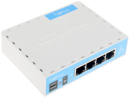 Купить Wi-Fi роутер MikroTik hAP lite  1160178. Характеристики, отзывы и цены в Донецке