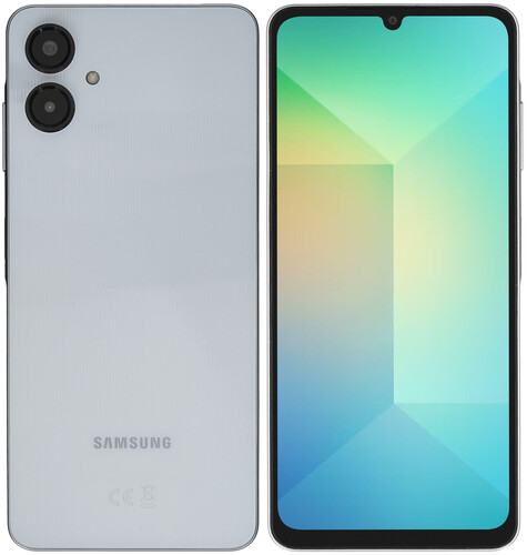 Купить 6.7" Смартфон Samsung Galaxy A06 128 ГБ голубой  5612337. Характеристики, отзывы и цены в Донецке