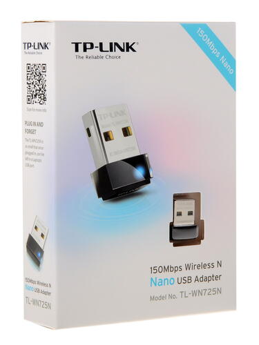 Купить Wi-Fi адаптер TP-LINK TL-WN725N  0155224. Характеристики, отзывы и цены в Донецке