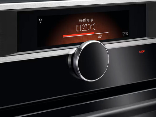 Купить Электрический духовой шкаф AEG KMK968000M серебристый  9118225. Характеристики, отзывы и цены в Донецке