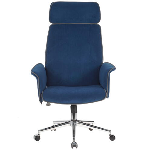 Купить Кресло офисное TetChair CHARM ФЛОК синий  4818338. Характеристики, отзывы и цены в Донецке