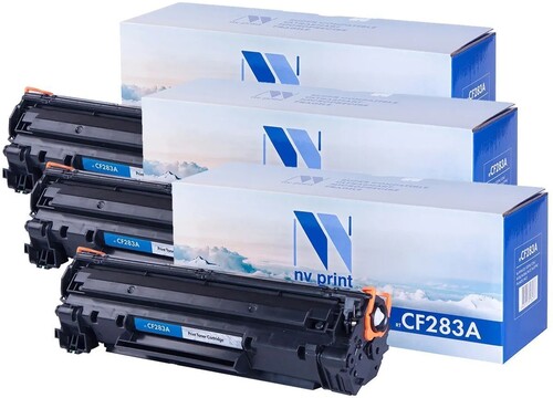 Купить Картридж лазерный NV-Print NV-CF283A-SET3 черный  4842410. Характеристики, отзывы и цены в Донецке