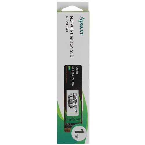 Купить 1000 ГБ M.2 NVMe накопитель Apacer AS2280P4X [AP1TBAS2280P4X-1]  5453672. Характеристики, отзывы и цены в Донецке