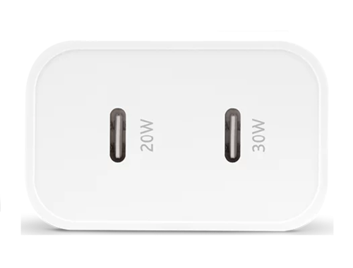 Купить Сетевое зарядное устройство TTEC SmartCharger Duo GAN PD 50W белый  9140734. Характеристики, отзывы и цены в Донецке