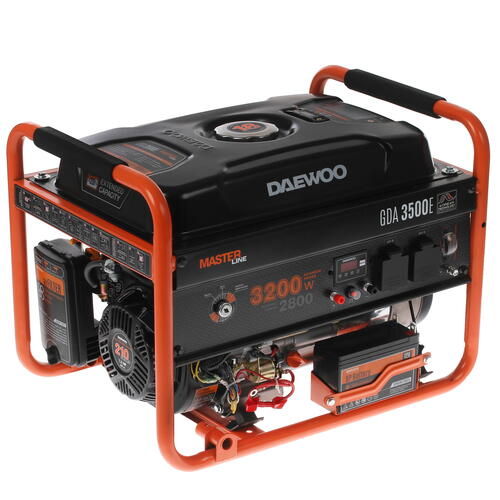 Купить Электрогенератор   бензиновый Daewoo GDA 3500E  1097877. Характеристики, отзывы и цены в Донецке