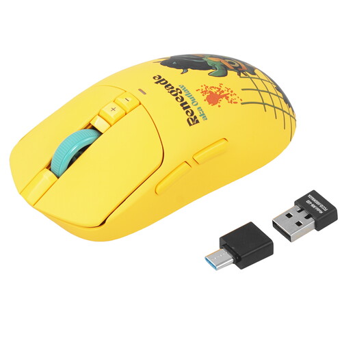 Купить Мышь беспроводная/проводная A4Tech Bloody R72 Ultra  желтый  5615908. Характеристики, отзывы и цены в Донецке