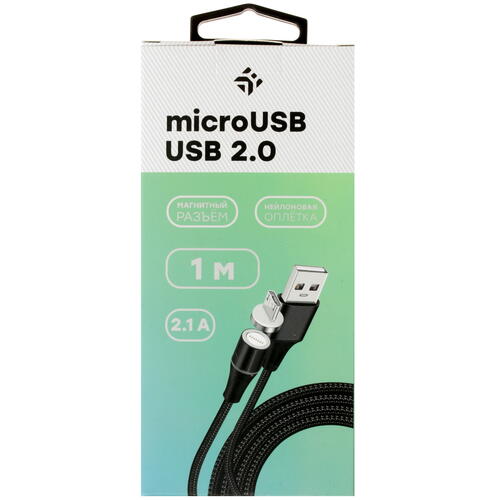 Купить Кабель круглый DEXP micro USB - USB 2.0 Type-A черный 1 м  1369943. Характеристики, отзывы и цены в Донецке