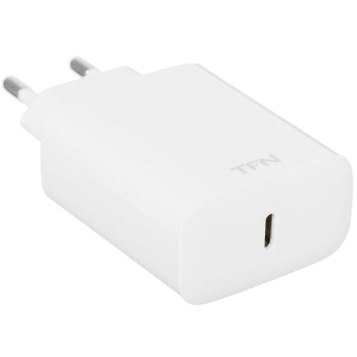 Купить Сетевое зарядное устройство TFN RAPID Type-C PD 20W белый  4820264. Характеристики, отзывы и цены в Донецке