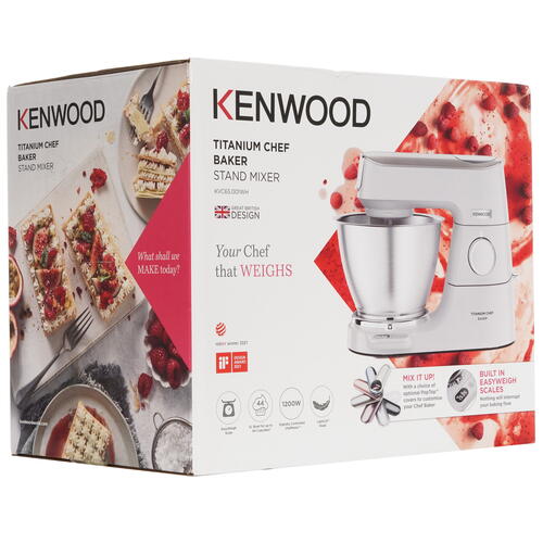 Купить Кухонная машина Kenwood KVC65.001WH белый  5319982. Характеристики, отзывы и цены в Донецке