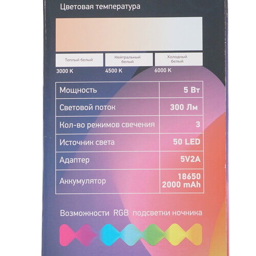 Купить Настольный светильник DASWERK 4 в 1 белый  9171560. Характеристики, отзывы и цены в Донецке