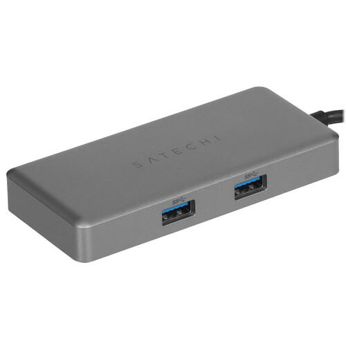 Купить Док-станция Satechi USB-C Multiport серый  9073250. Характеристики, отзывы и цены в Донецке