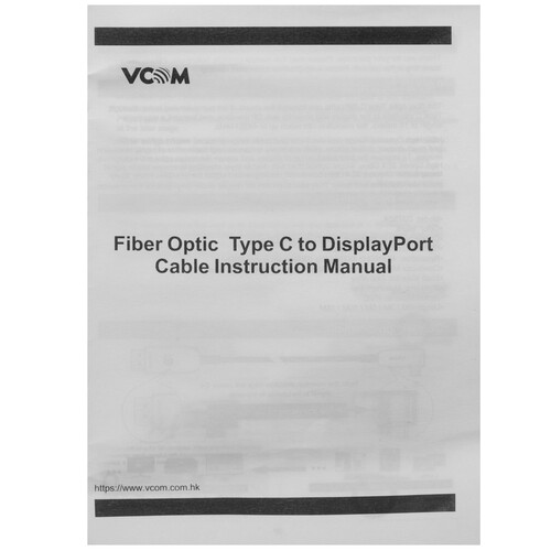 Купить Кабель однонаправленный VCOM USB Type-C - DisplayPort, 5 м  9167413. Характеристики, отзывы и цены в Донецке