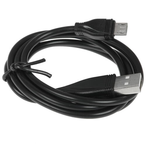 Купить Кабель круглый FinePower micro USB - USB 2.0 Type-A черный 1 м  1389572. Характеристики, отзывы и цены в Донецке