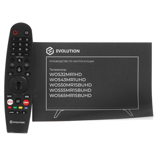 Купить 43" (108 см) Телевизор Evolution WOS43MR1UHD черный  9221316. Характеристики, отзывы и цены в Донецке