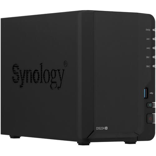 Купить Сетевое хранилище (NAS) Synology DiskStation DS224+  5447334. Характеристики, отзывы и цены в Донецке