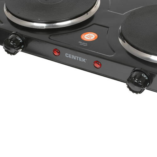 Купить Плита компактная электрическая Centek CT-1507 черный  8164596. Характеристики, отзывы и цены в Донецке