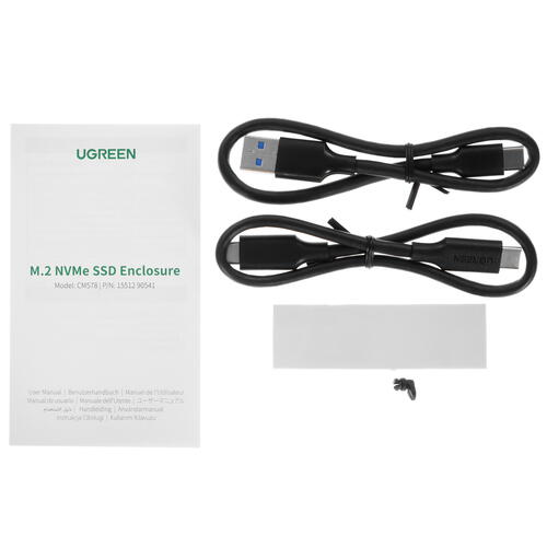 Купить M.2 Внешний бокс Ugreen CM578  5408799. Характеристики, отзывы и цены в Донецке