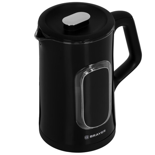 Купить Электрочайник BRAYER BR6101 черный  9214849. Характеристики, отзывы и цены в Донецке