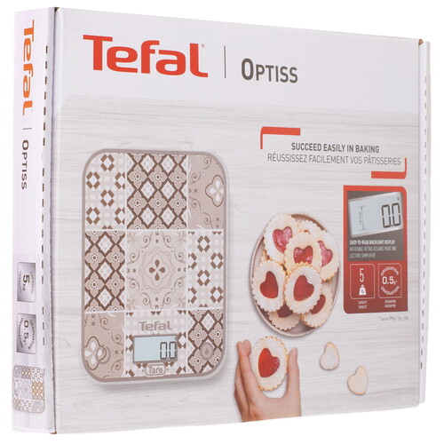 Купить Кухонные весы Tefal Optiss BC50D6V0 разноцветный  9259159. Характеристики, отзывы и цены в Донецке