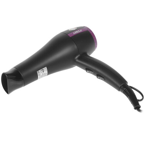 Купить Фен Aresa AR-3203 черный/фиолетовый  1101004. Характеристики, отзывы и цены в Донецке