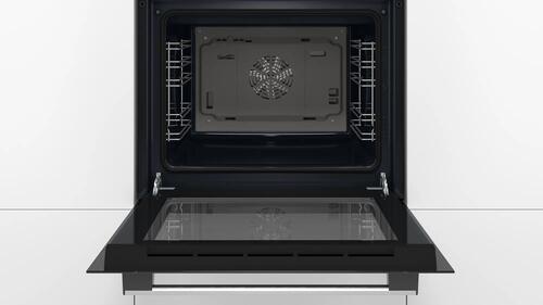 Купить Электрический духовой шкаф Bosch HBF133BR0 серебристый  9105355. Характеристики, отзывы и цены в Донецке