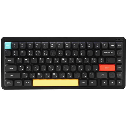 Купить Клавиатура проводная + беспроводная Nuphy Halo75 V2  9247370. Характеристики, отзывы и цены в Донецке