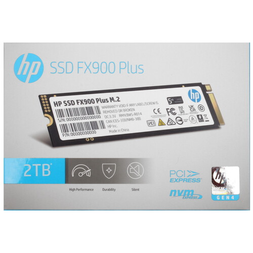 Купить 2048 ГБ M.2 NVMe накопитель HP FX900 plus  5408153. Характеристики, отзывы и цены в Донецке
