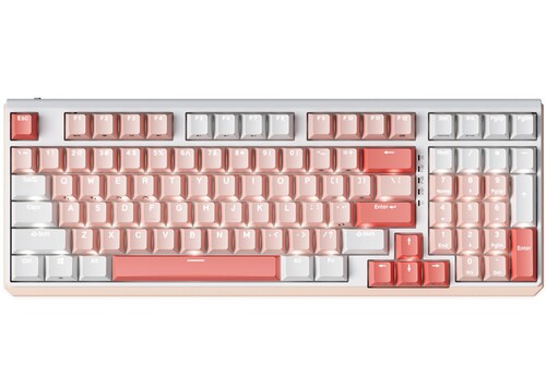 Купить Клавиатура проводная + беспроводная Durgod K615w Tipsy Corona  5449878. Характеристики, отзывы и цены в Донецке