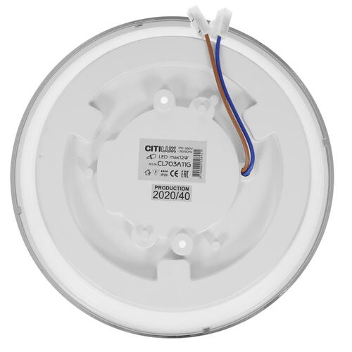 Купить Светильник потолочный Citilux Старлайт Смарт CL703A11G белый/белый  5326144. Характеристики, отзывы и цены в Донецке