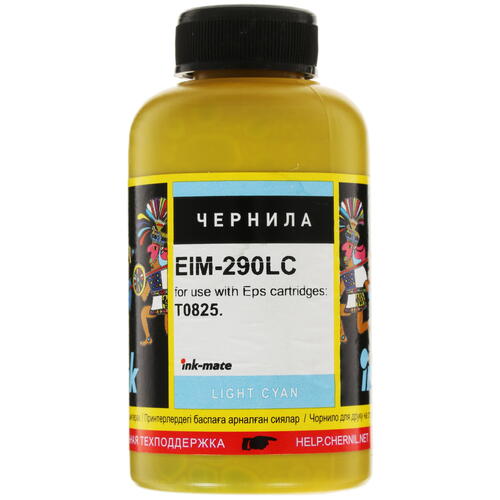 Купить Чернила водорастворимые Ink-Mate EIM-290LC светло-голубой  1339421. Характеристики, отзывы и цены в Донецке