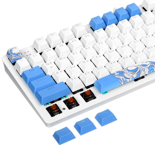 Купить Клавиатура  проводная Red Square Keyrox TKL Aquarius  5417283. Характеристики, отзывы и цены в Донецке